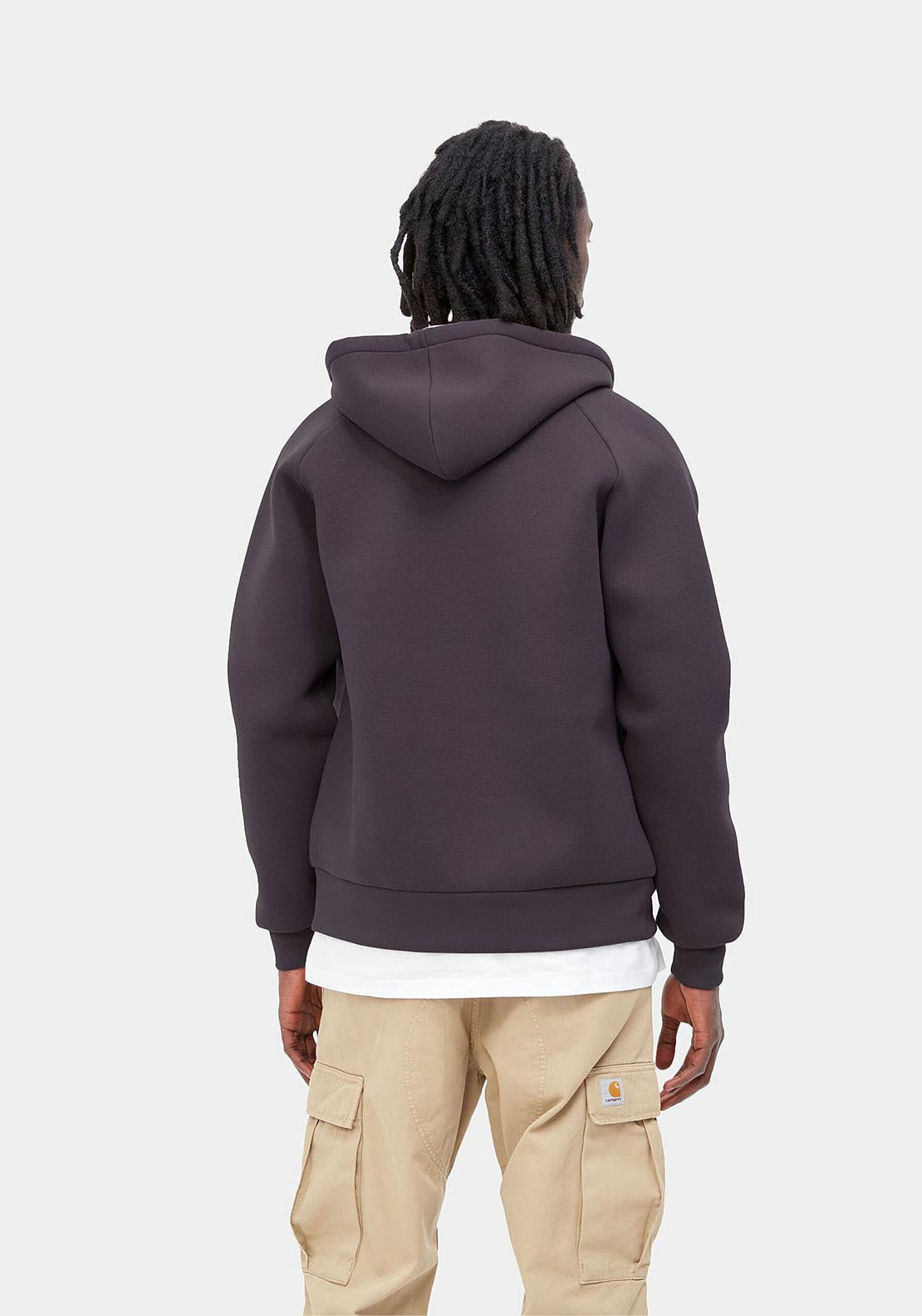 Carhart WIP Car Lux Full Zip Hoodie, Artichoke & Grey